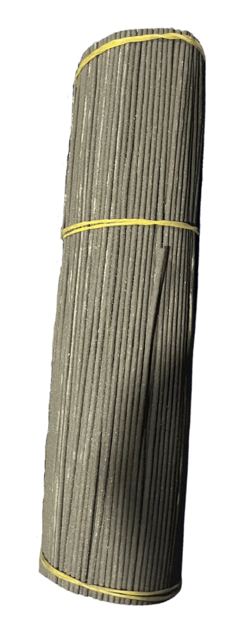 A vertical bundle of SubstitOud hand-pressed incense sticks